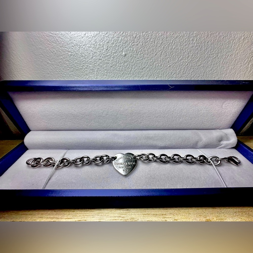 Authentic Tiffany&Co Heart Tag Bracelet
